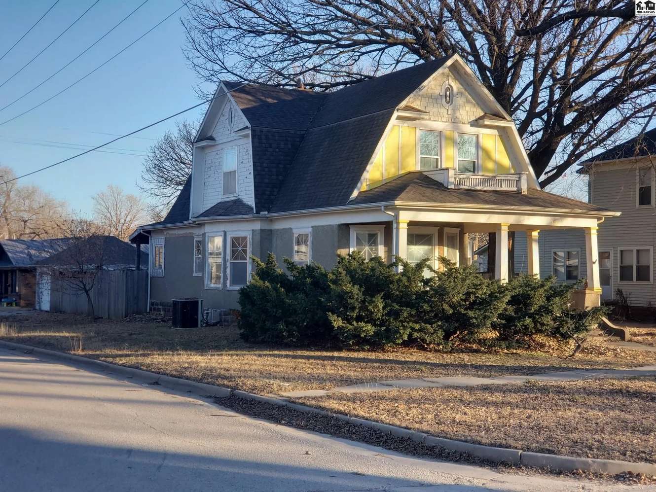 1910: Historic Two-Story Home in Anthony, Kansas